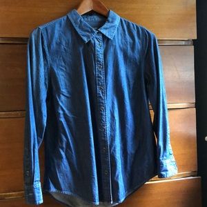 BRASS Chambray Shirt L